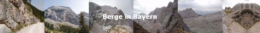 Berge in Bayern
