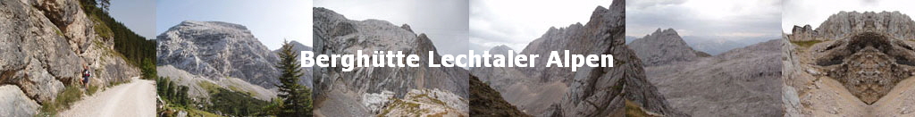 Berghütte Lechtaler Alpen